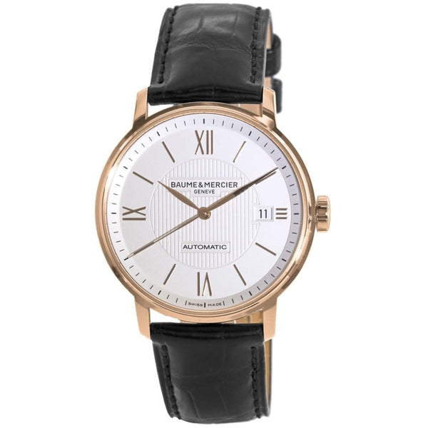 Baume & Mercier Men's MOA10037 Classima Black Leather Watch