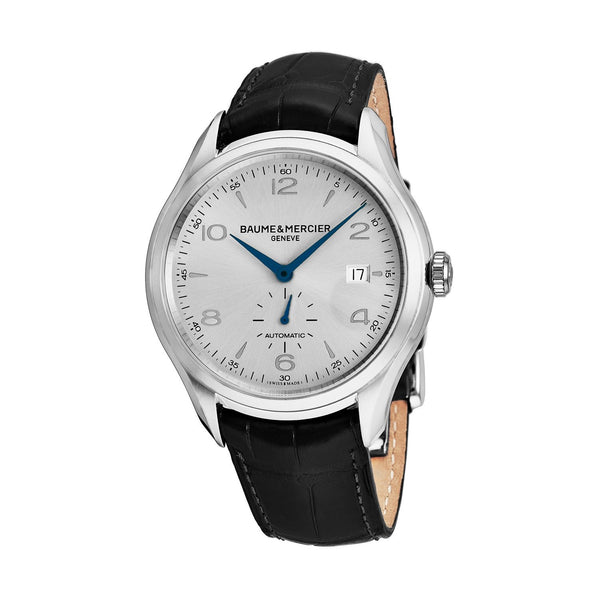 Baume & Mercier Men's MOA10052 Clifton Black Leather Watch