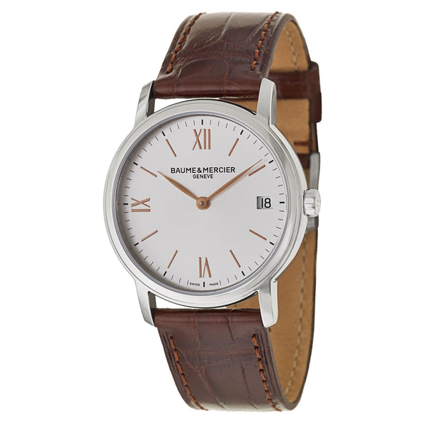 Baume & Mercier Women's MOA10147 Classima Brown Leather Watch
