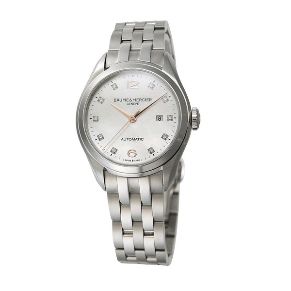 Baume & Mercier Women's MOA10151 Clifton Stainless Steel Watch