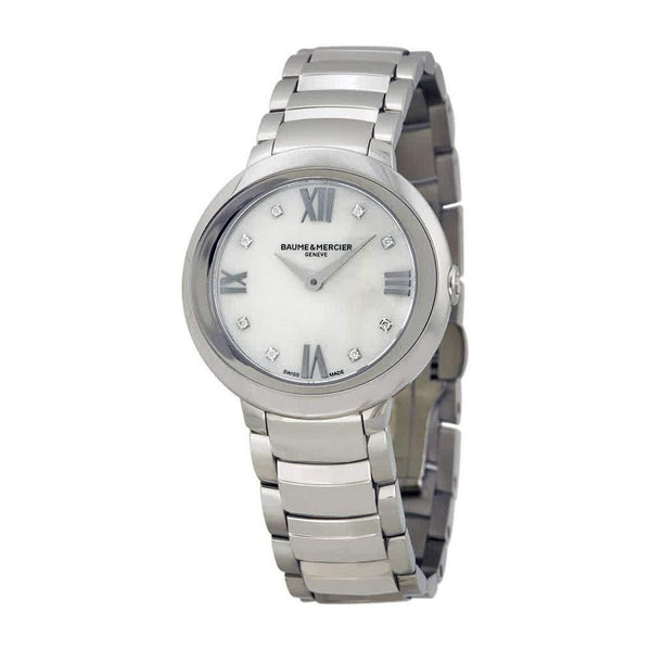 Baume & Mercier Women's MOA10158 Promesse Stainless Steel Watch