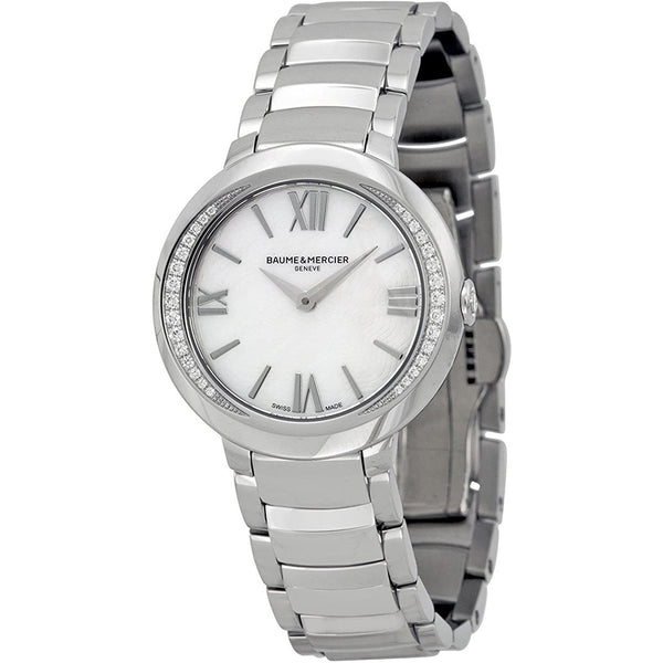 Baume & Mercier Women's MOA10160 Promesse Stainless Steel Watch
