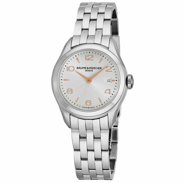 Baume & Mercier Women's MOA10175 Clifton Stainless Steel Watch
