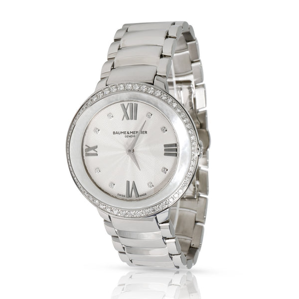 Baume & Mercier Women's MOA10199 Promesse Stainless Steel Watch