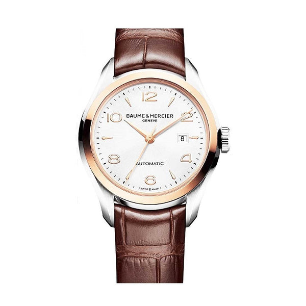Baume & Mercier Men's MOA10208 Clifton Brown Leather Watch