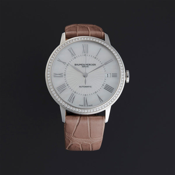 Baume & Mercier Women's MOA10222 Classima Brown Leather Watch