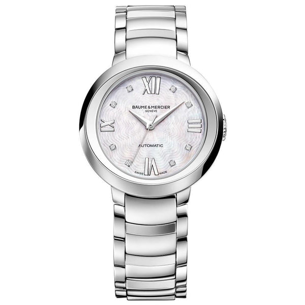 Baume & Mercier Women's MOA10238 Promesse Stainless Steel Watch