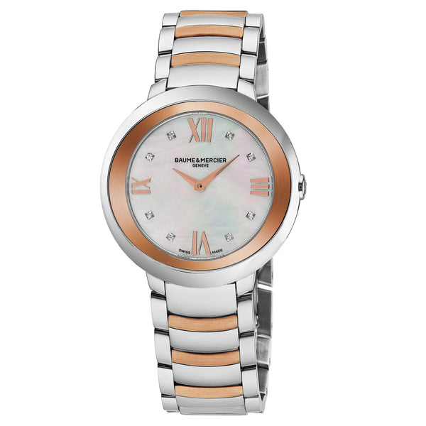 Baume & Mercier Women's MOA10252 Promesse Two-Tone Stainless Steel Watch