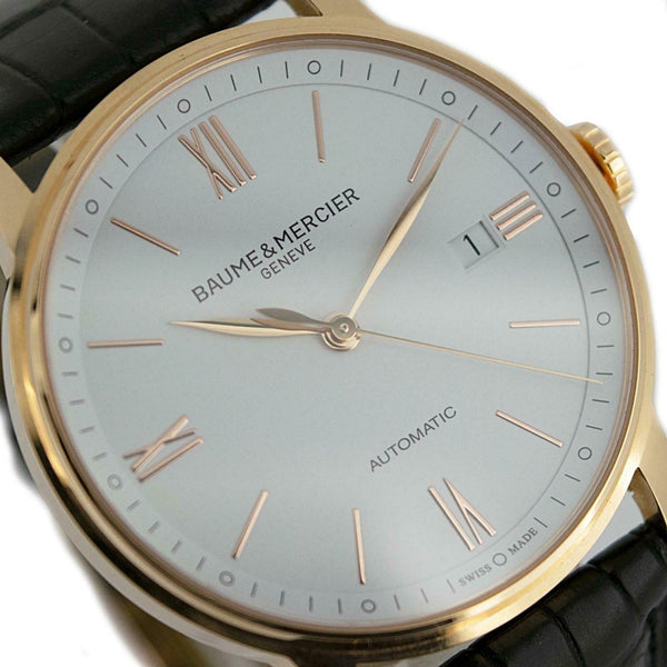 Baume & Mercier Men's MOA10271 Classima Black Leather Watch