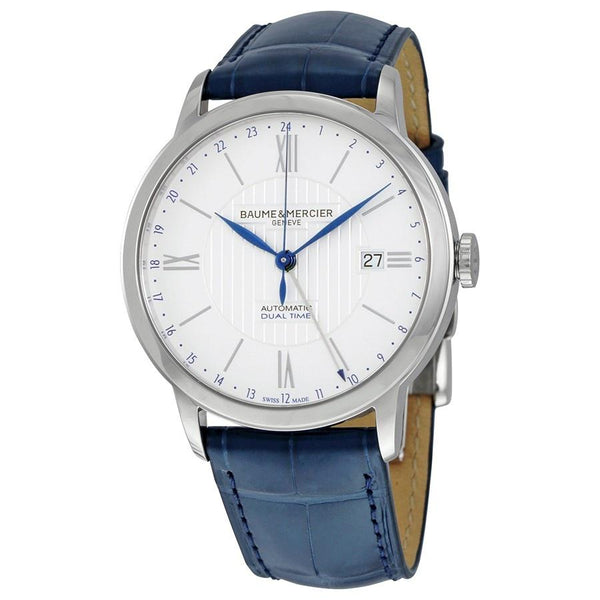 Baume & Mercier Men's MOA10272 Classima Blue Leather Watch