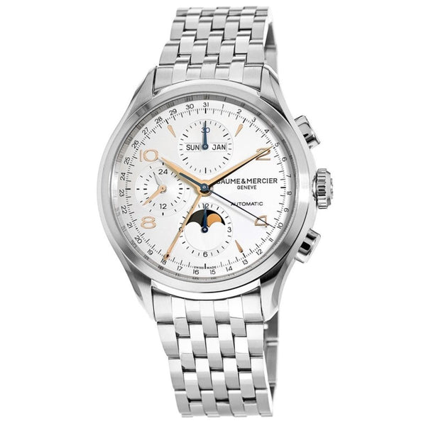 Baume & Mercier Men's MOA10279 Clifton Chronograph Stainless Steel Watch
