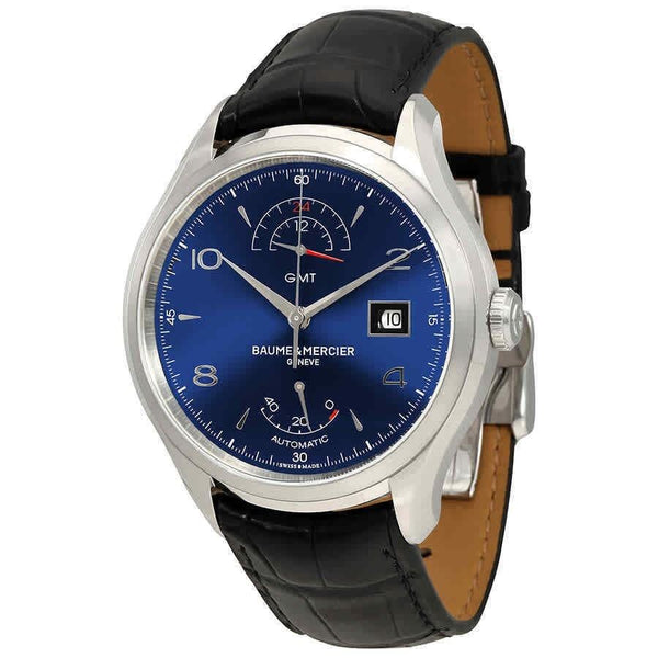 Baume & Mercier Men's MOA10316 Clifton Black Leather Watch