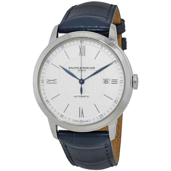 Baume & Mercier Men's MOA10333 Classima Blue Leather Watch