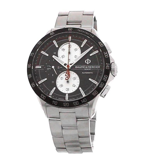 Baume & Mercier Men's MOA10403 Clifton Chronograph Stainless Steel Watch