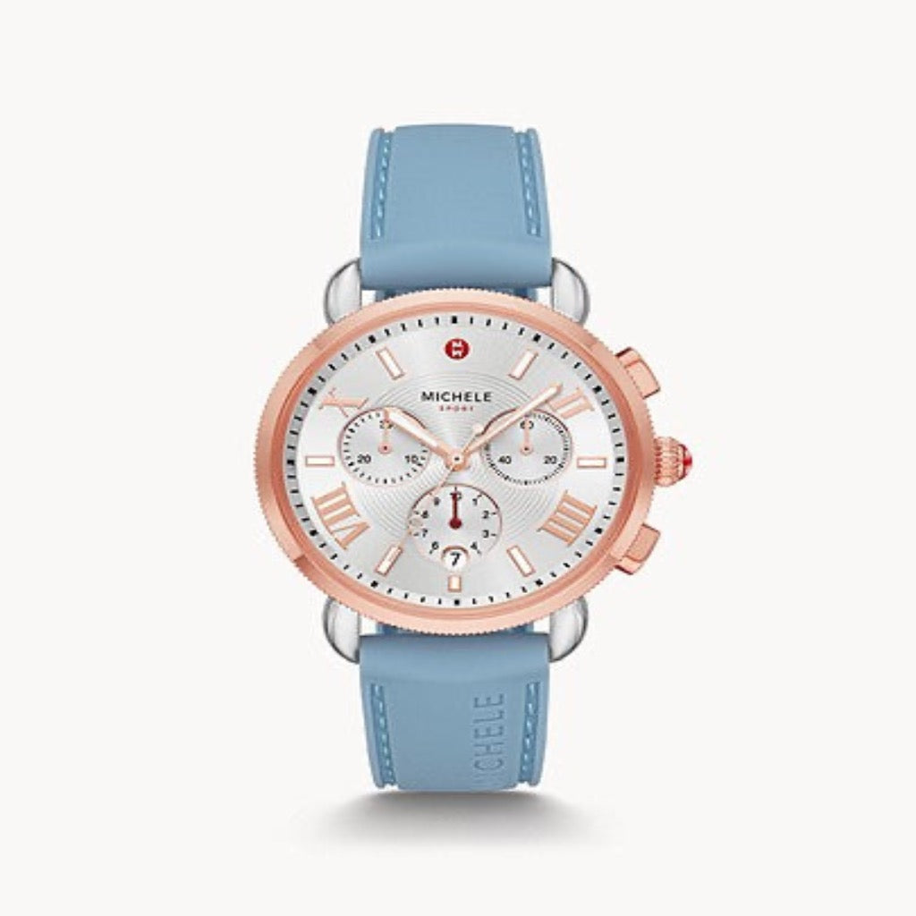 Sporty Sport Sail Two-Tone 18k Rose Gold Watch