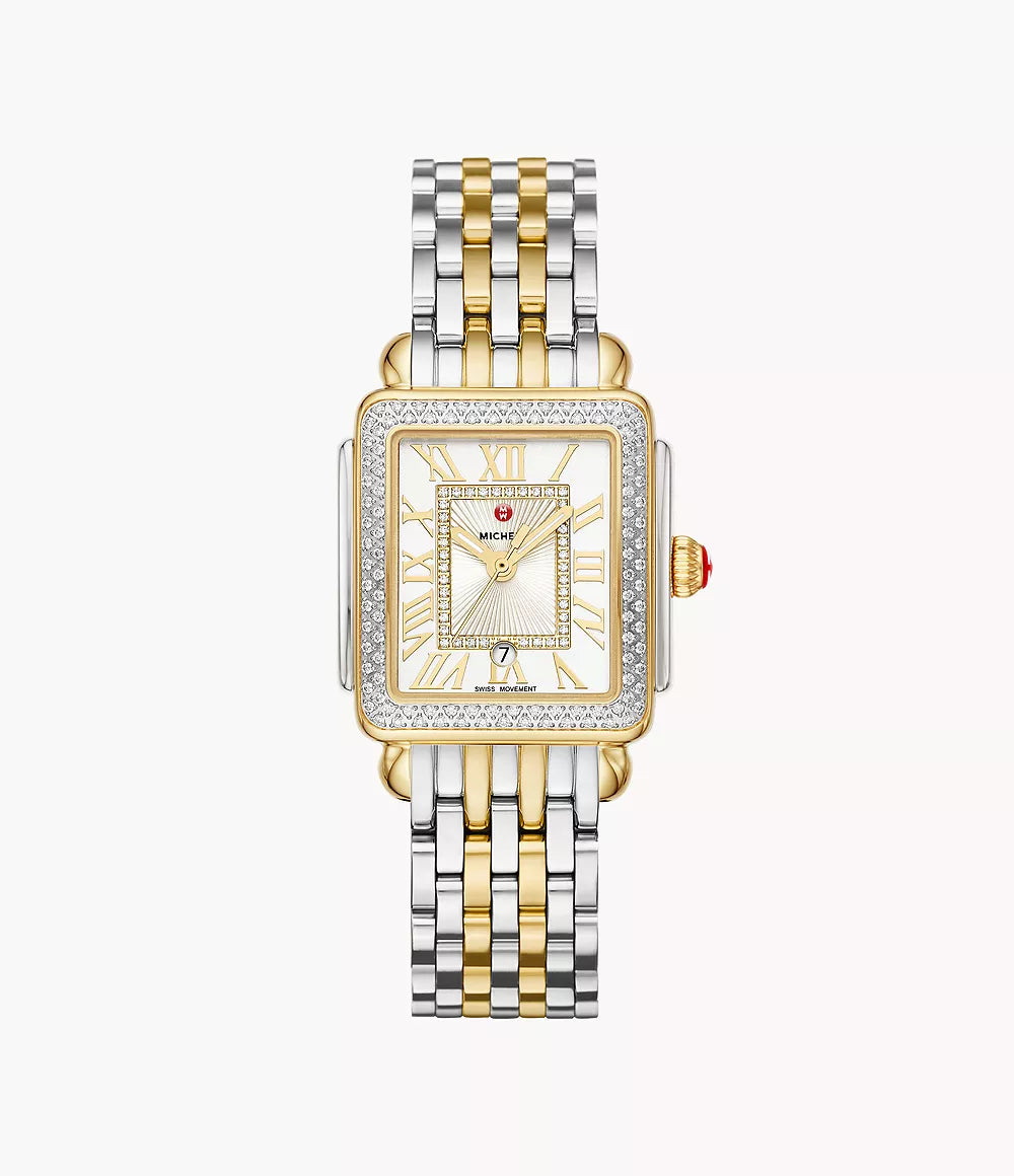 Deco Madison Two-Tone Diamond Watch