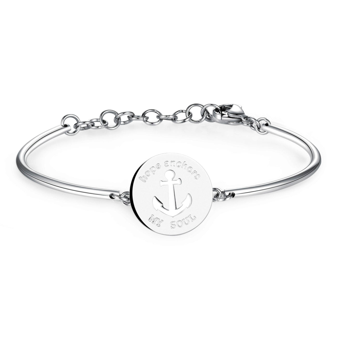 Chakra Anchor Bracelet (Silver)