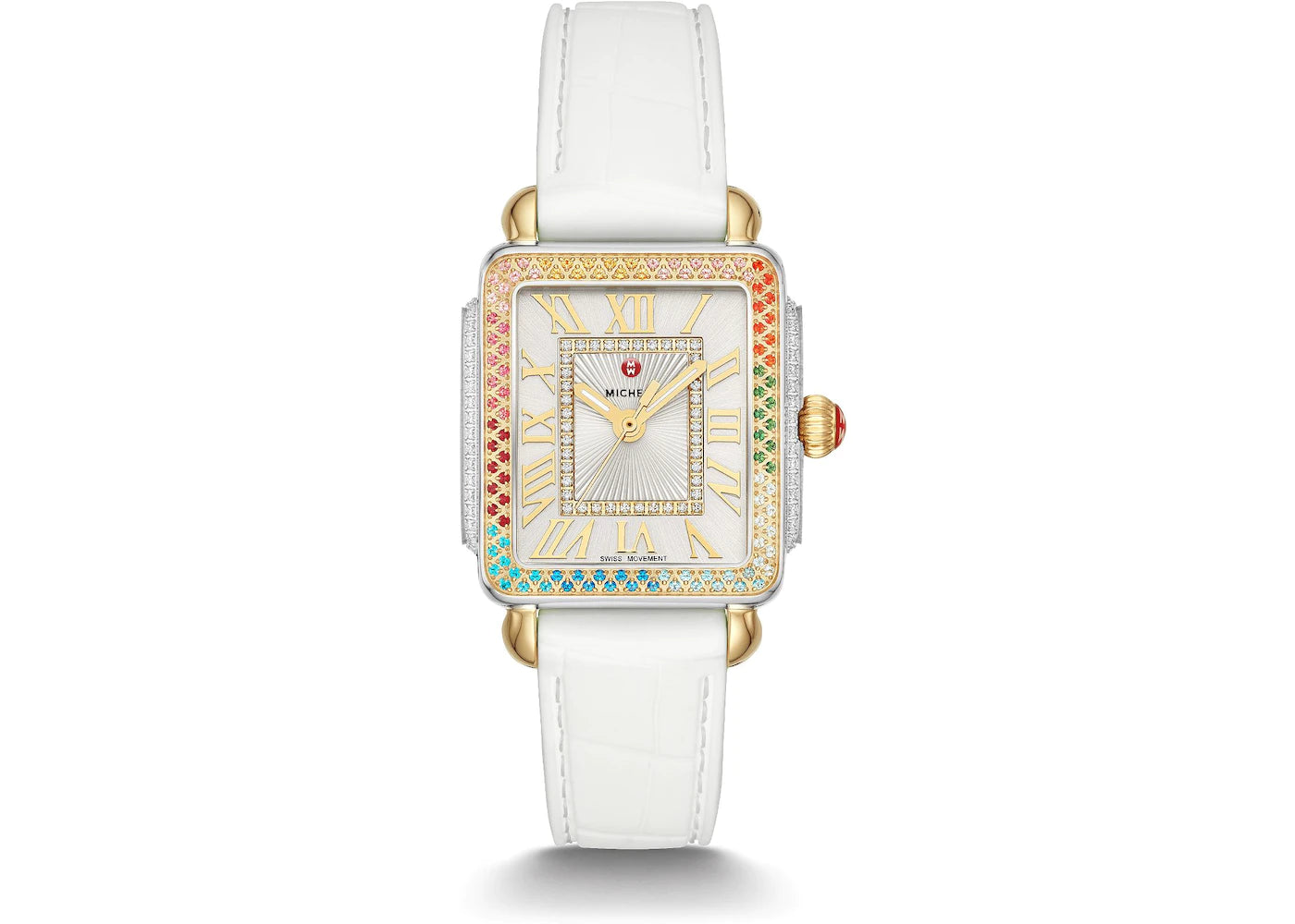 Deco Madison Mid Carousel Two-Tone Diamond Watch