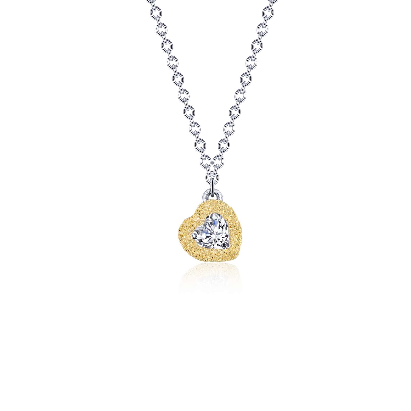 Solitaire Heart Necklace