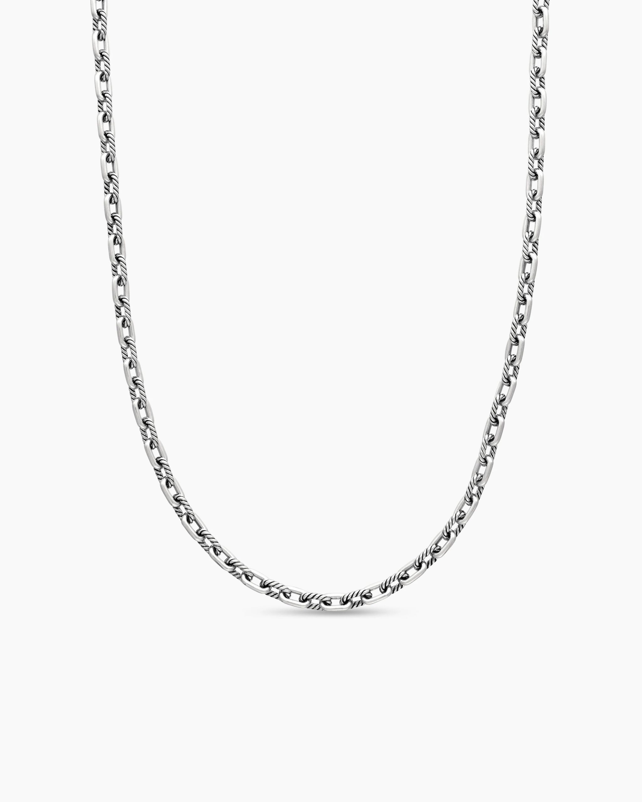 DY MADISON® CHAIN NECKLACE Sterling Silver, 5.5mm