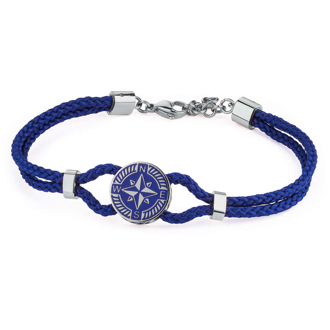 Nautilus Navigation Star Bracelet (Silver-Blue)