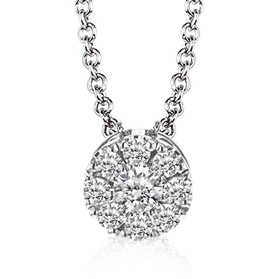 Zeghani 14k Diamond Nahla Pendant