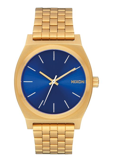 Nixon Time Teller, All Gold / Blue Sunray