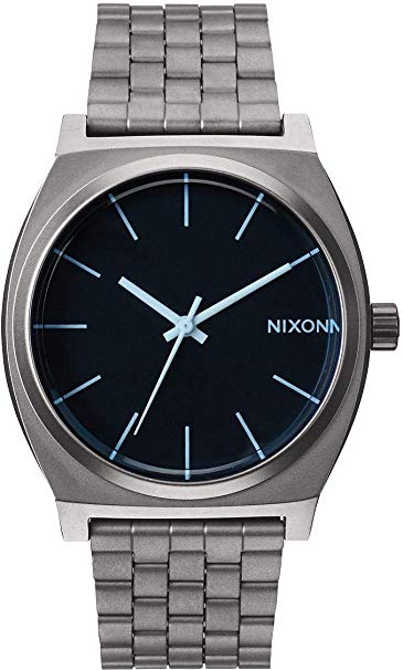 NIXON TIME TELLER GUNMETAL / BLUE CRISTAL