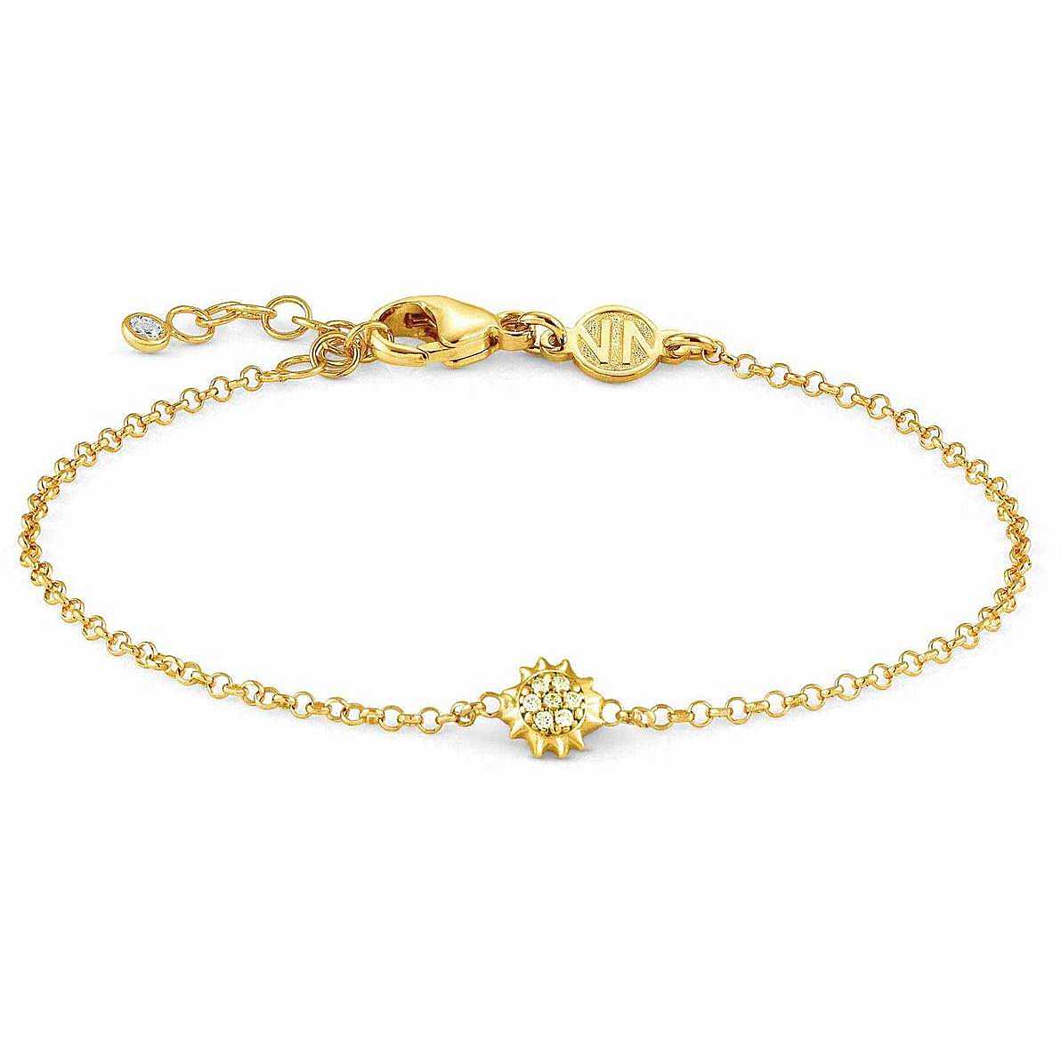Gioie Gold Bracelet with Sun & Yellow Zirconia