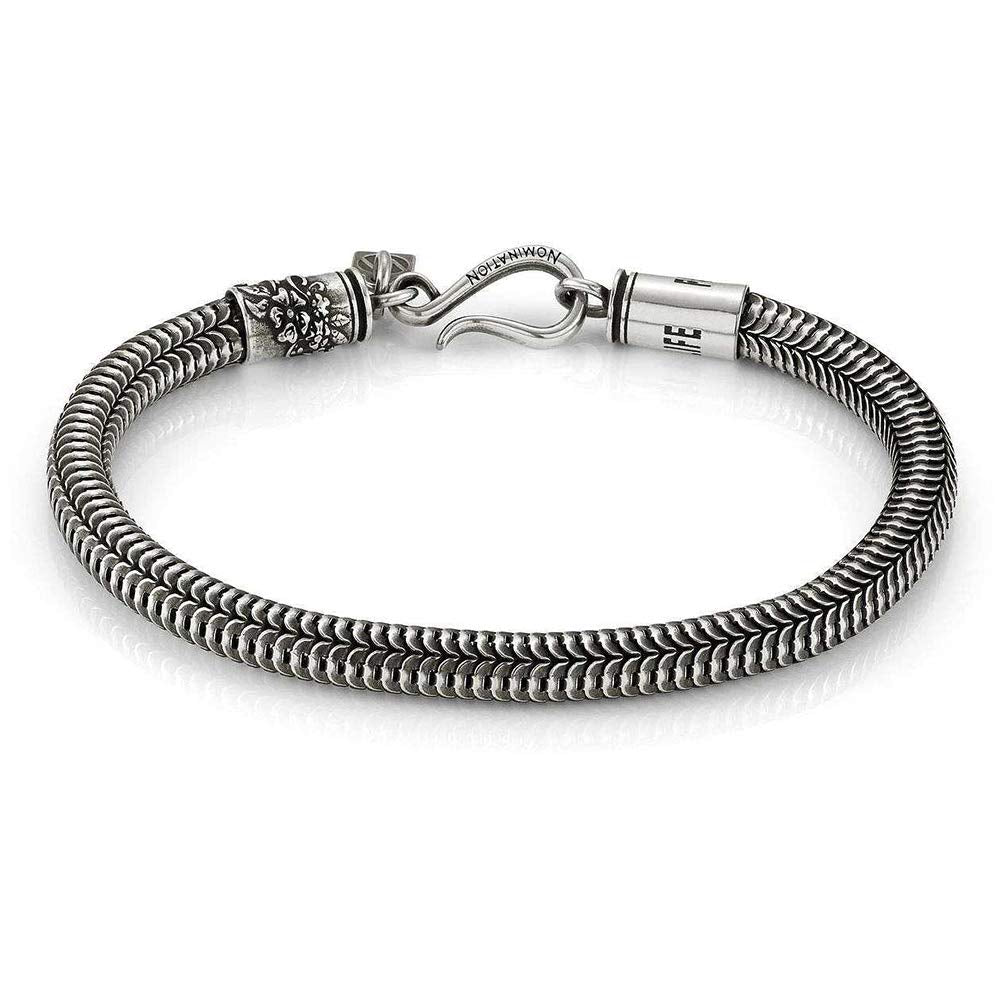 Freedom Bracelet in Brass & 999 Silver