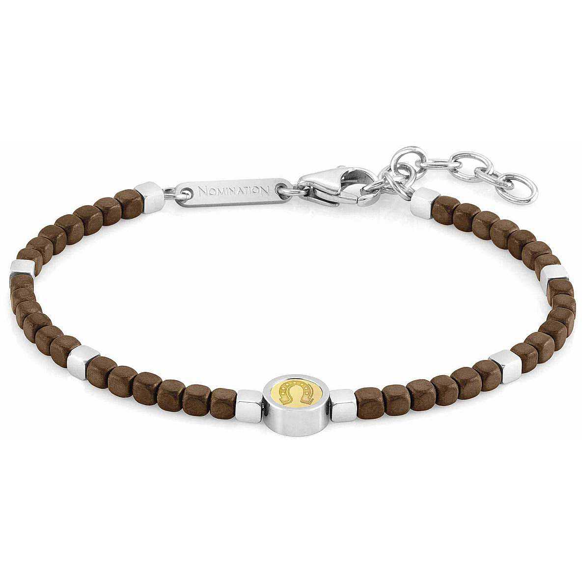 Bracelet Horseshoe Full Brown Hematite