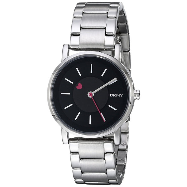DKNY Women's NY2268 Soho Floating Heart Stainless Steel Watch