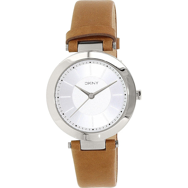 DKNY Women's NY2293 Stanhope Brown Leather Watch