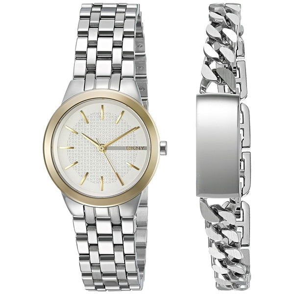 DKNY Women's NY2469 Park Slope Bracelet Set Stainless Steel Watch