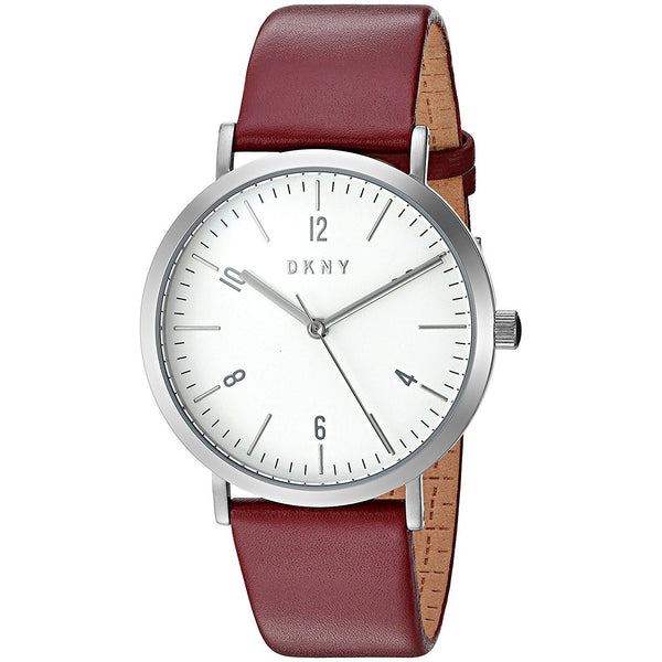 DKNY Women's NY2508 Minetta Red Leather Watch