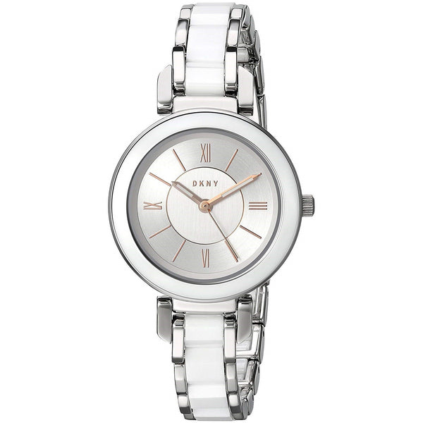DKNY Women's NY2588 Ellington Two-Tone Stainless steel and Ceramic Watch