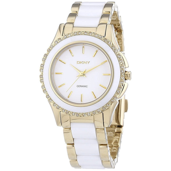 DKNY Women's NY8829 Classic Two-Tone Ceramic Watch
