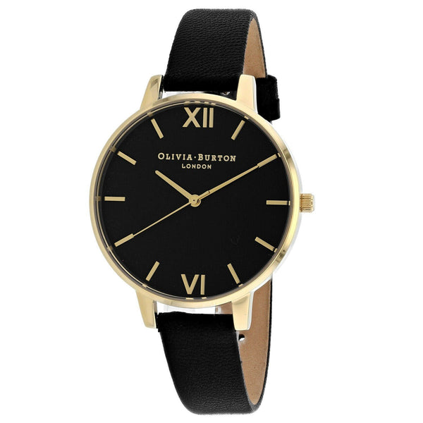 Olivia Burton Women's OB15BD55 Classic Black Leather Watch