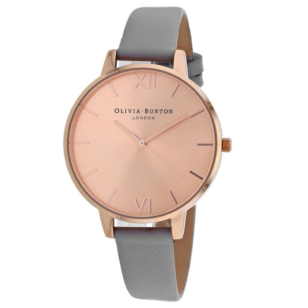 Olivia Burton Women's OB15BD58 Classic Grey Leather Watch