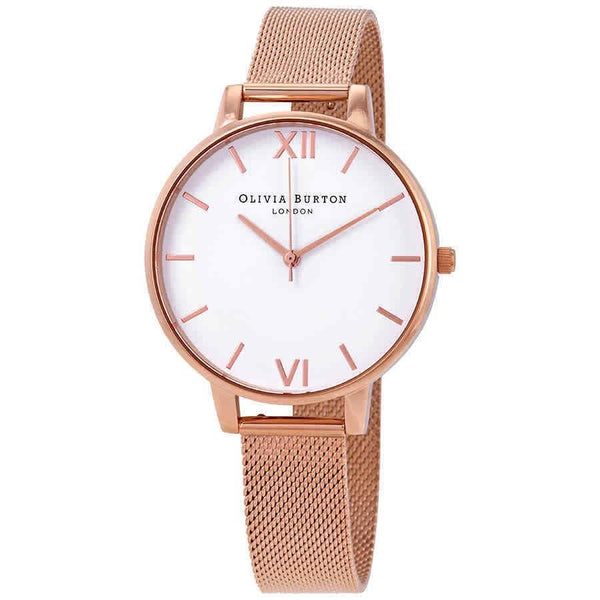Olivia Burton Women's OB15BD79 Classic Rose Gold-Tone Stainless Steel Watch