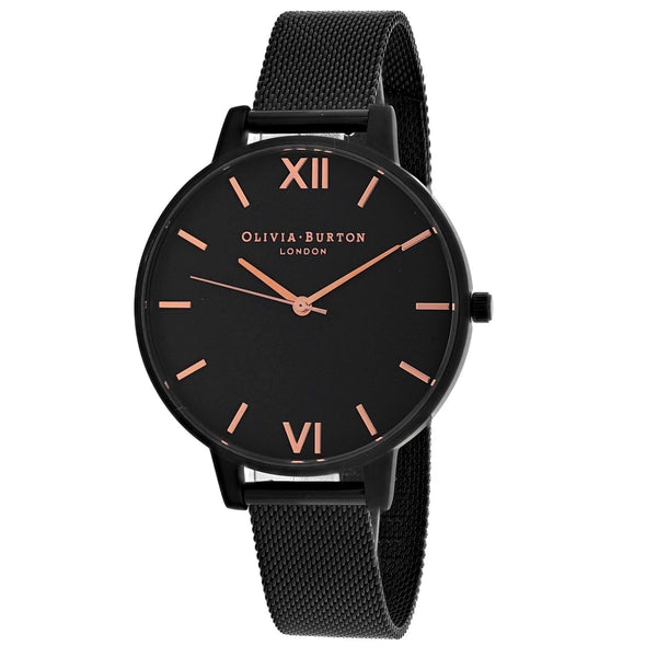 Olivia Burton Women's OB15BD83 Classic Black Stainless Steel Watch