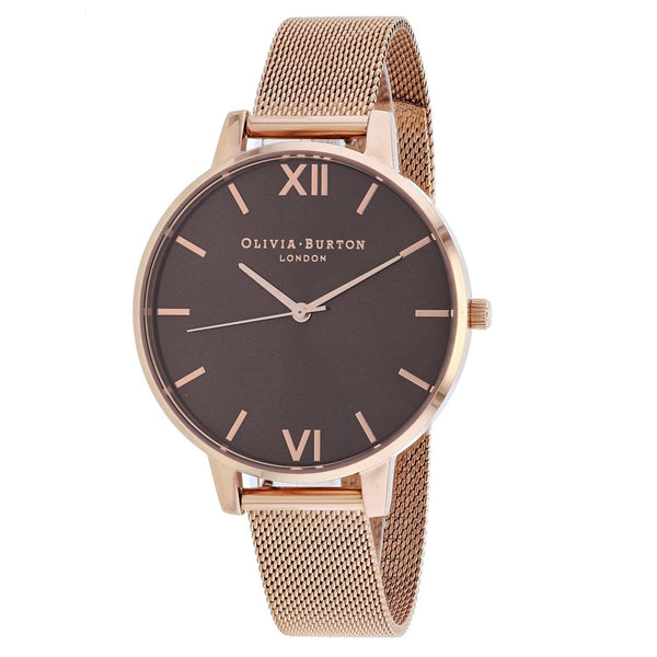 Olivia Burton Women's OB16BD86 Classic Rose Gold-Tone Stainless Steel Watch
