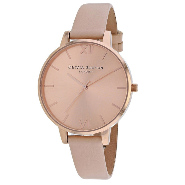 Olivia Burton Women's OB16BD94 Classic Pink Leather Watch