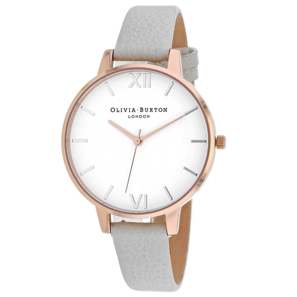 Olivia Burton Women's OB16BDW11 Classic White Leather Watch