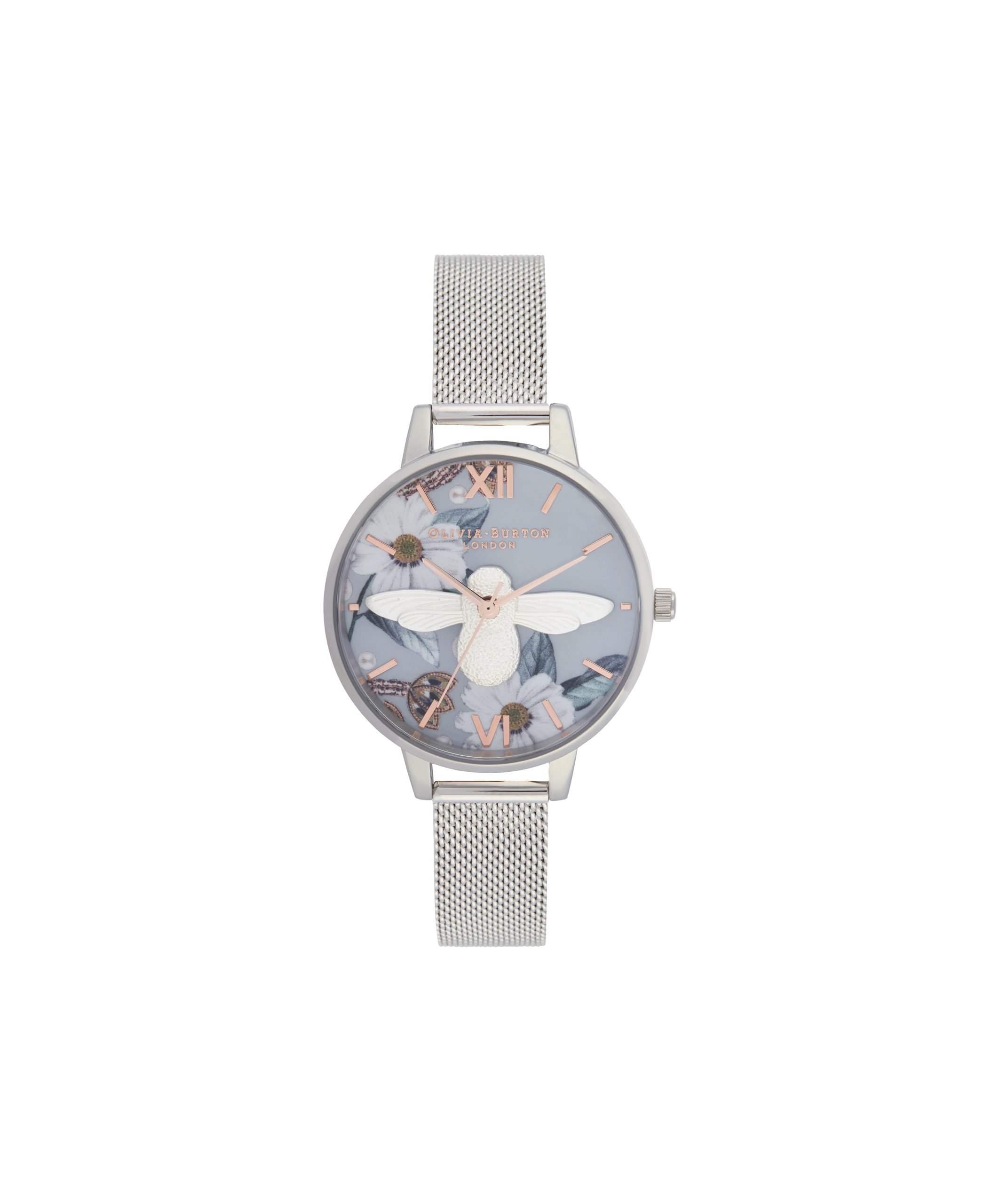 OLIVIA BURTONBejewelled 3D Bee Women's Watch, 34mm