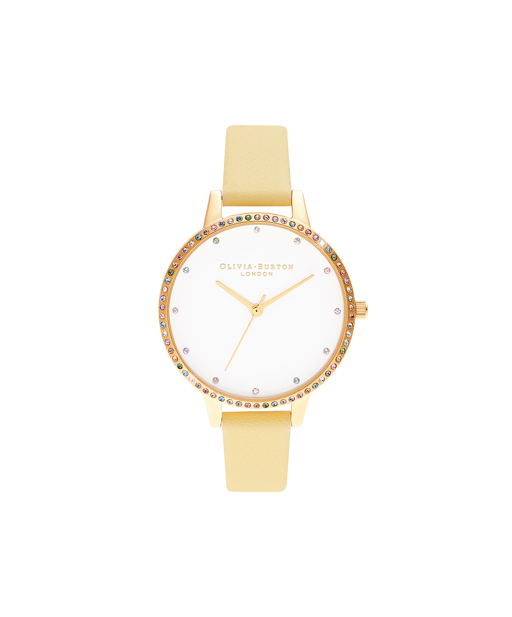 OLIVIA BURTONRainbow Bezel Women's Watch, 34mm