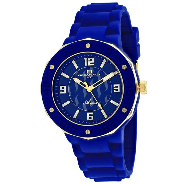 Oceanaut Women's OC0223 Acqua Blue Rubber Watch