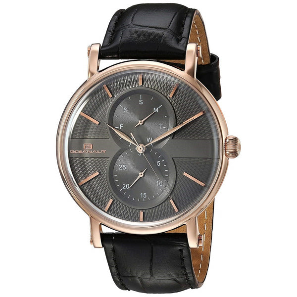 Oceanaut Men's OC0342 Lexington Black Leather Watch