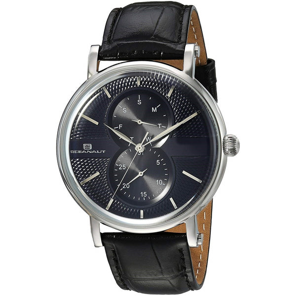 Oceanaut Men's OC0344 Lexington Black Leather Watch