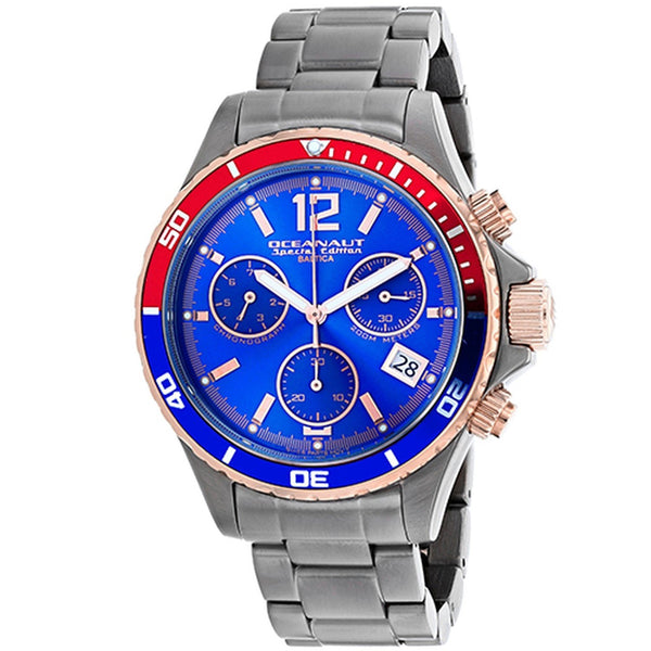 Oceanaut Men's OC0533 Baltica Special Edition Chronograph Grey Stainless Steel Watch